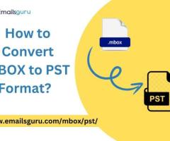 EmailsGuru MBOX to PST Converter