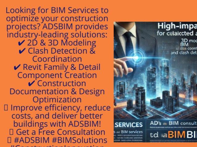Top BIM Services by ADSBIM – Smart Construction ????