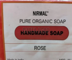 Pure Organic Handmade Rose Soap