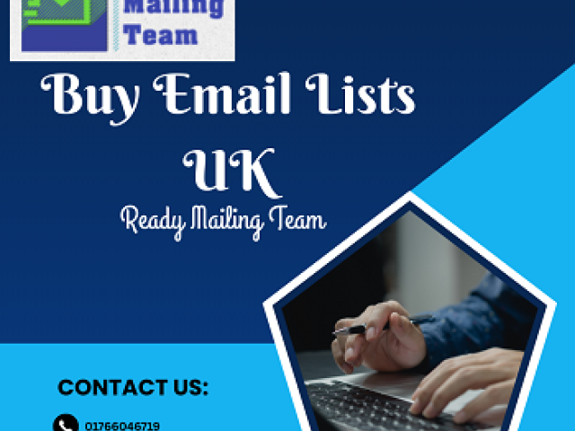 Boost Your Business Growth with Buy Email Lists UK from Ready Mailing Team