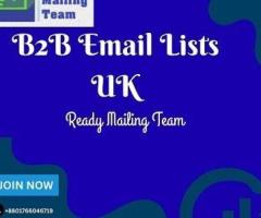 Reach Key Decision-Makers with B2B Email Lists UK – Ready Mailing Team