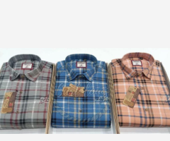 Mens Cotton Check Shirt Supplier