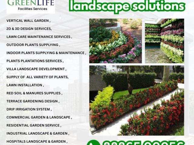 Eco-Friendly Landscaping Services in Hyderabad | Green Life Facilities