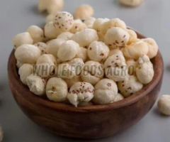 Unflavored Raw Makhana Supplier Manufacturer