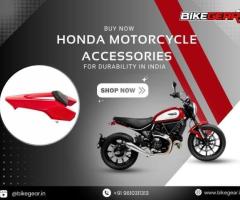 Buy Now Honda Motorcycle Accessories for Durability in India