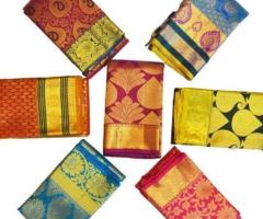 pochampally ikkat pure silk sarees in Coimbatore