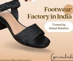 Footwear Factory in India – Bulk Shoe Manufacturing & Export