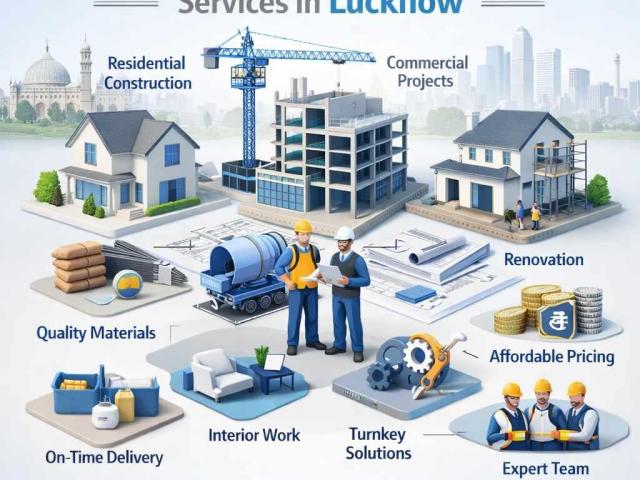 Best Building Construction Services in Lucknow – Build Your Dream Home with Trusted Experts