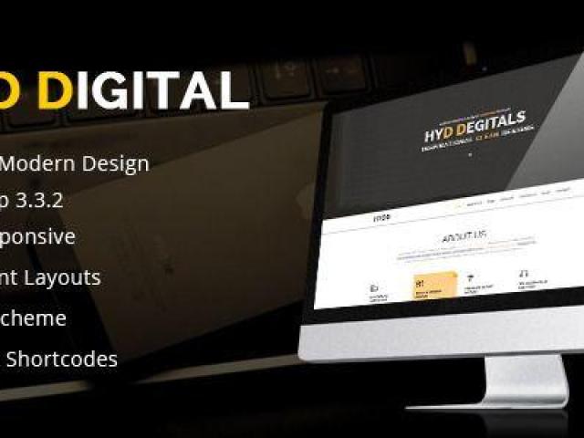 HYD - Multi-Purpose One Page Template