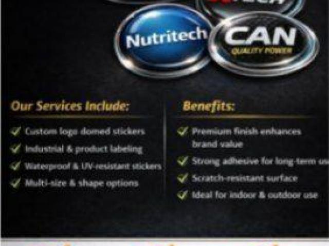 3D Stickers with Business Loog | Call now for best deals | Creative Zone | 425