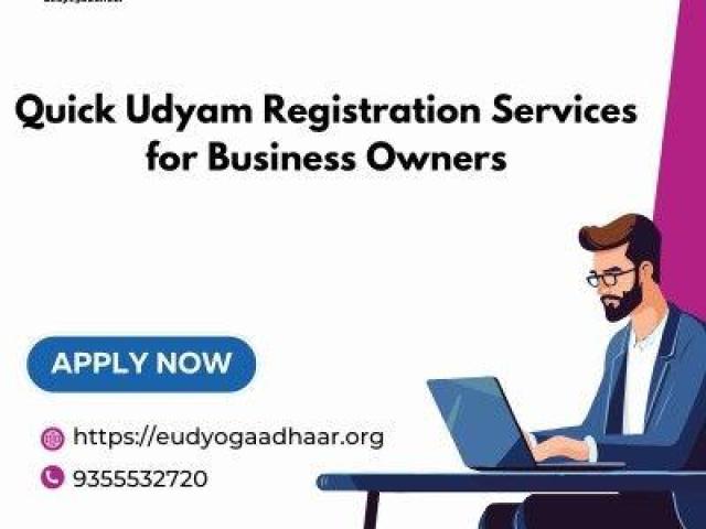 Quick Udyam Registration Services for Business Owners