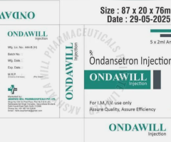 Ondawill Ondansetron Injection for Effective Nausea & Vomiting Management