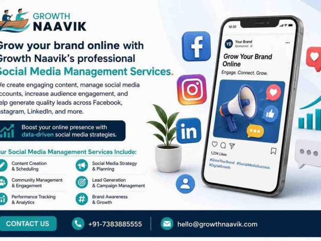 Professional Social Media Management Agency Growth Naavik