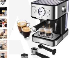 Imperial Espresso Coffee Maker 1100W – Fast Brewing, Premium Flavor, Sleek Design