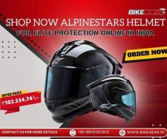 Shop Now Alpinestars Helmet for Elite Protection online in India