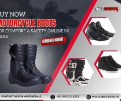 Buy Now Motorcycle Boots for Comfort & Safety online in India