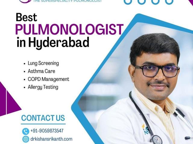 Best Pulmonologist in Hyderabad | Dr. Kishan Srikanth