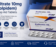 Zoltrate 10mg (Zolpidem) - Sleep Medicine - Buy Online Safely