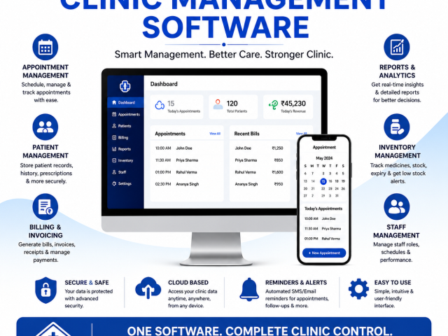 Clinic Management Software for Modern Healthcare Practices