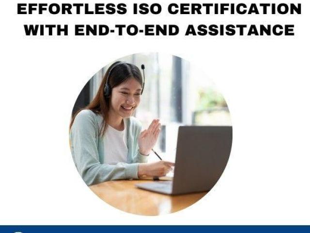 Effortless ISO Certification with End-to-End Assistance