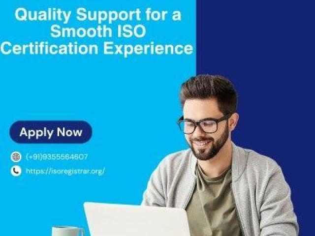 Quality Support for a Smooth ISO Certification Experience