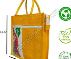 Custom Printed Jute Bags for Promotions | Eco-Friendly Branding Solutions by LMC - Kolkata