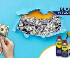 DAMAGED OR STAINED CASH? DON'T THROW IT AWAY!WE CLEAN IT WITH DSS CHEMICAL