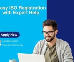 Easy ISO Registration with Expert Help