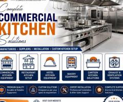 Commercial Kitchen Equipment Manufacturers in Delhi
