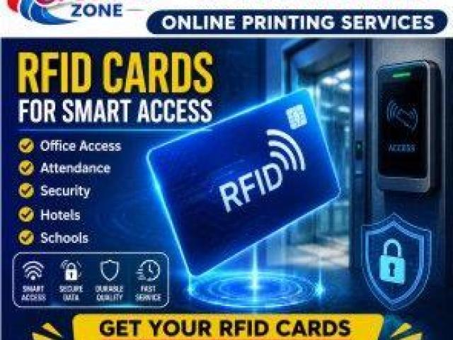 RF ID Card Printing | Plastic RFID Card | Access Control Cards | 576