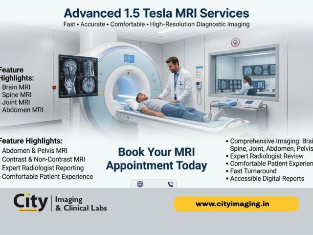 1.5 Tesla MRI Scan – Book Now