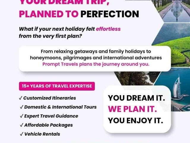 Tour Agency in Chennai | Dream Trips Planned to Perfection