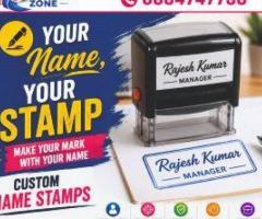 Rubber Stamp At Rs. 300/- | Name & Address Stamps | Fast delivery | 580