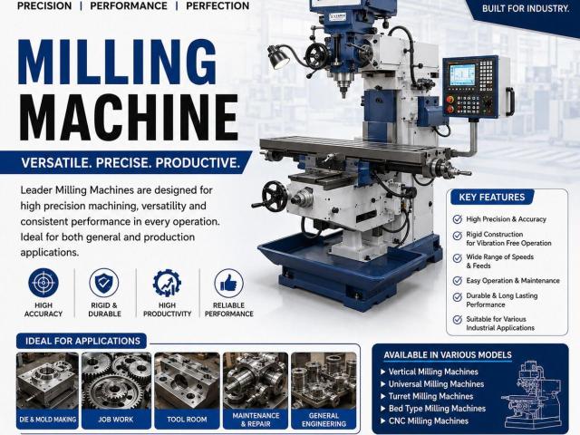 Milling Machine Manufacturer in India