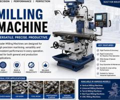 Milling Machine Manufacturer in India