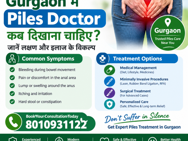 Piles Doctor in Gurgaon | Dr. Monga Medi Clinic
