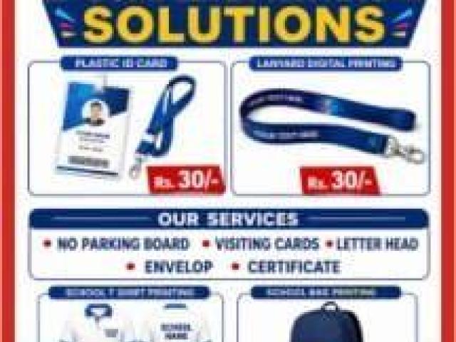 Student ID Cards | School Uniform Printing | Certificates |  Brochures | 589