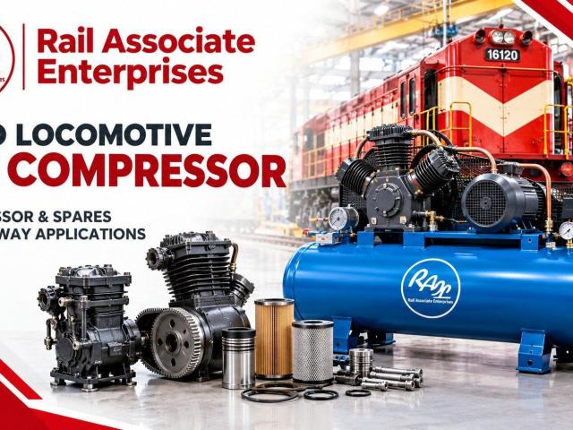Railway Compressor Equipment for Pneumatic Applications
