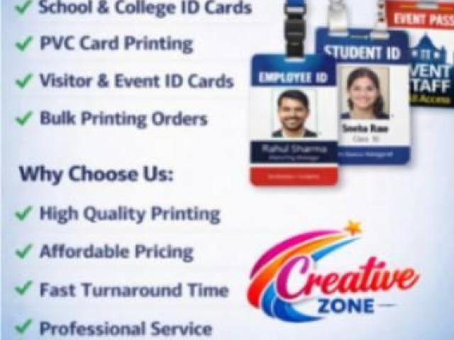 Plastic ID Card Rs. 20/- | Lanyards Rs. 30/- | PVC Card Printing | Bulk Orders | 589