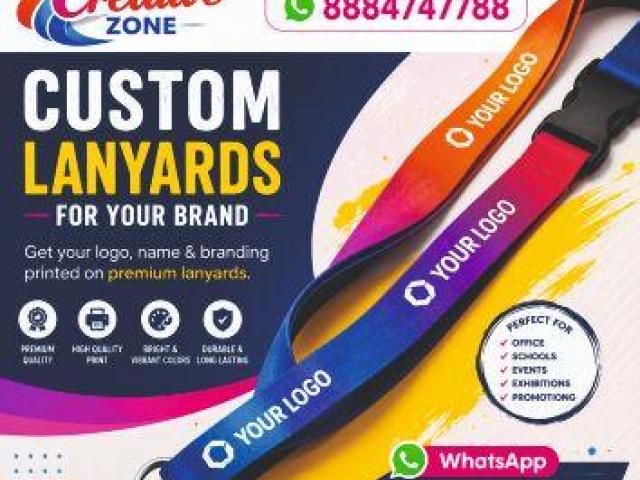 Lanyard Rs. 30/- | Custom Lanyards Rs.30/-  | Complete Printing Solution  | 624