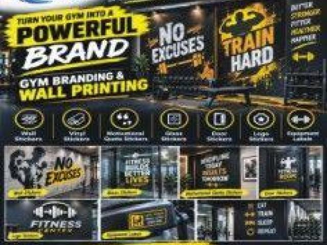 Complete Printing Services for Gym Fitness Center, Creative Zone ID cards | 600