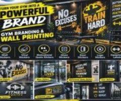 Complete Printing Services for Gym Fitness Center, Creative Zone ID cards | 600