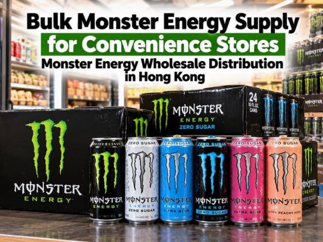 Bulk Monster Energy Supply for Convenience Stores