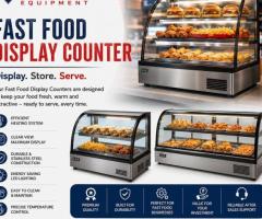 Fast Food Display Counter Manufacturers in Kanpur