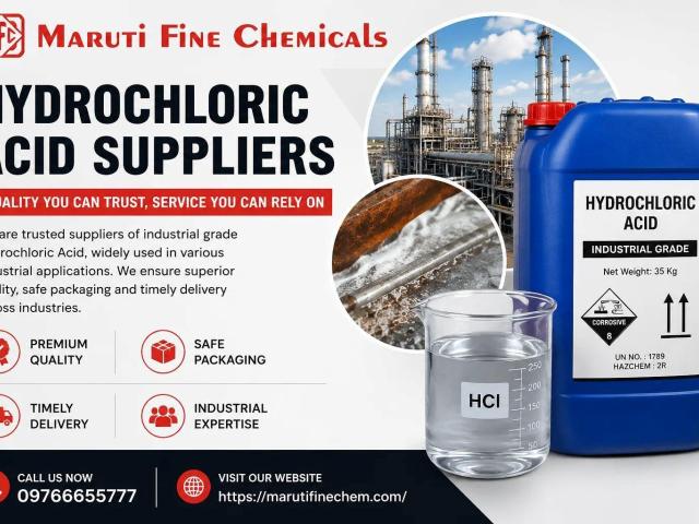 Buy Hydrochloric Acid from Maruti Fine Chemicals