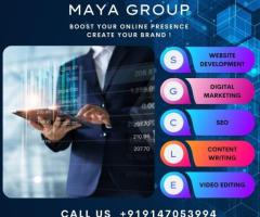 Maya Group – Affordable Web Design, SEO, Video Editing Services