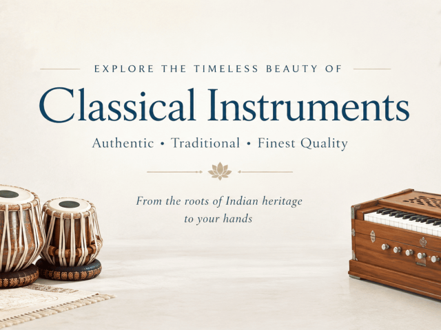 Explore Harmonium Instruments | Hare Krishna Musicals
