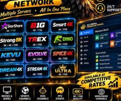 GLOBAL Premium Panel – Smart4K, Stream 4K, Glo TV & More