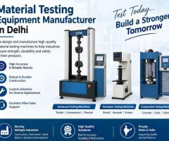 Material Testing Machine Manufacturer in Delhi