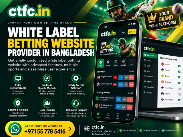 White Label Betting Website Provider in Bangladesh | CTFC